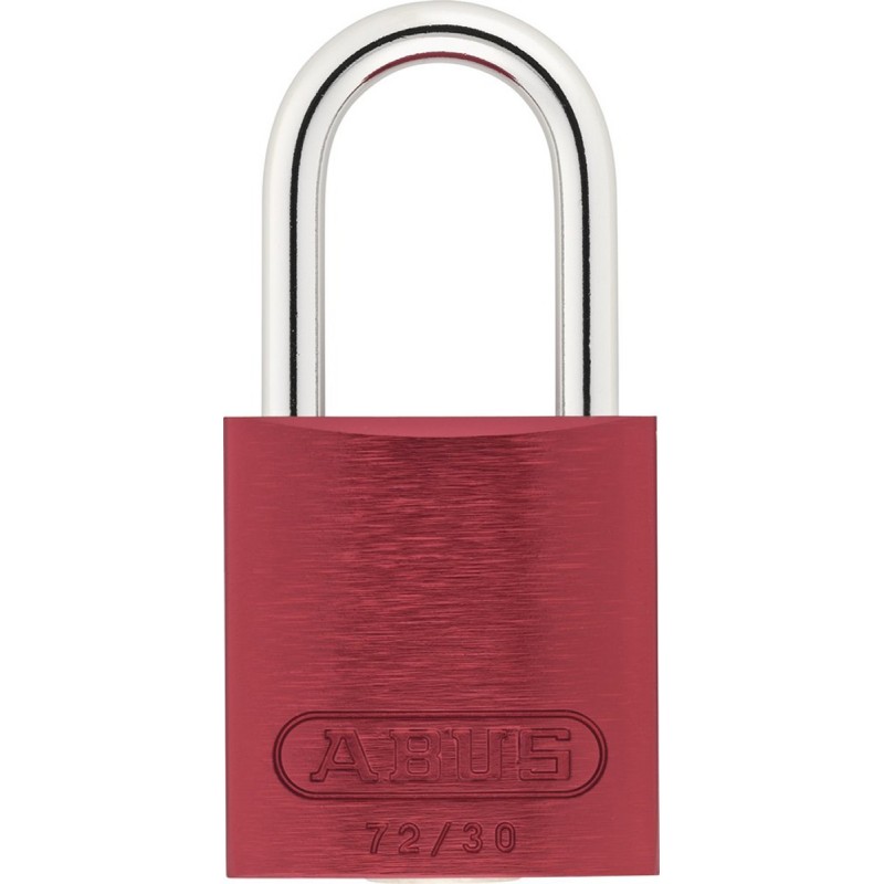 1 pcs - ABUS 72/30 Key Weatherproof Aluminium, Steel Safety Padlock, 4.4mm Shackle, 31.8mm Body
