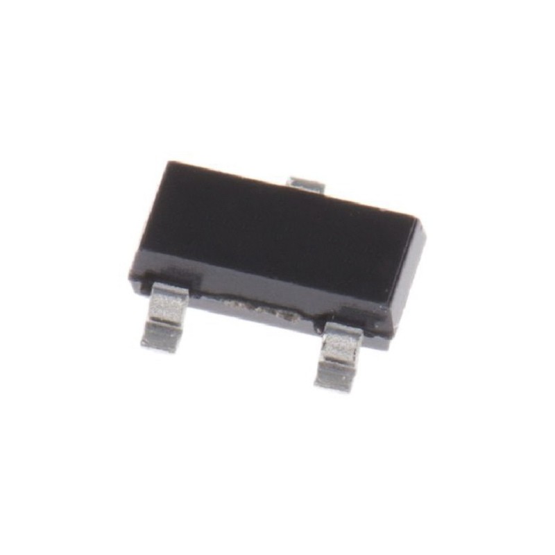 25 pcs - N-Channel MOSFET, 6.5 A, 20 V, 3-Pin SOT-23 Diodes Inc DMN2053UQ-13