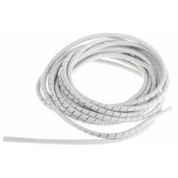 1 Reel of 5 M - HellermannTyton Spiral Wrap, I.D 4mm, 20mm polyethylene (PE) SBPE Series