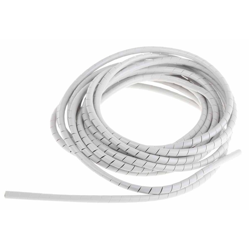 1 Reel of 5 M - HellermannTyton Spiral Wrap, I.D 4mm, 20mm polyethylene (PE) SBPE Series