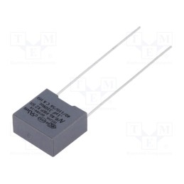 2 pcs x KEMET - R463F310040M1M - Capacitor: polypropylene, 100nF, 13x6x12mm, THT, ±20%, 10mm, 630VDC