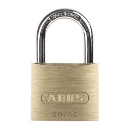 1 pcs - ABUS Key Weatherproof Brass, Steel Padlock, Keyed Alike, 6mm Shackle, 40mm Body