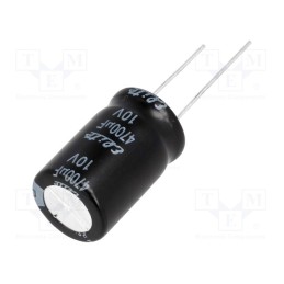 2 pcs x Elite - PF1A472MNN1625 - Capacitor: electrolytic, THT, 4700uF, 10VDC, Ø16x25mm, Pitch: 7.5mm