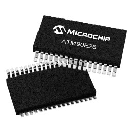 10 pcs - Microchip 16 bit Energy Meter IC 28-Pin SSOP, ATM90E26-YU-B