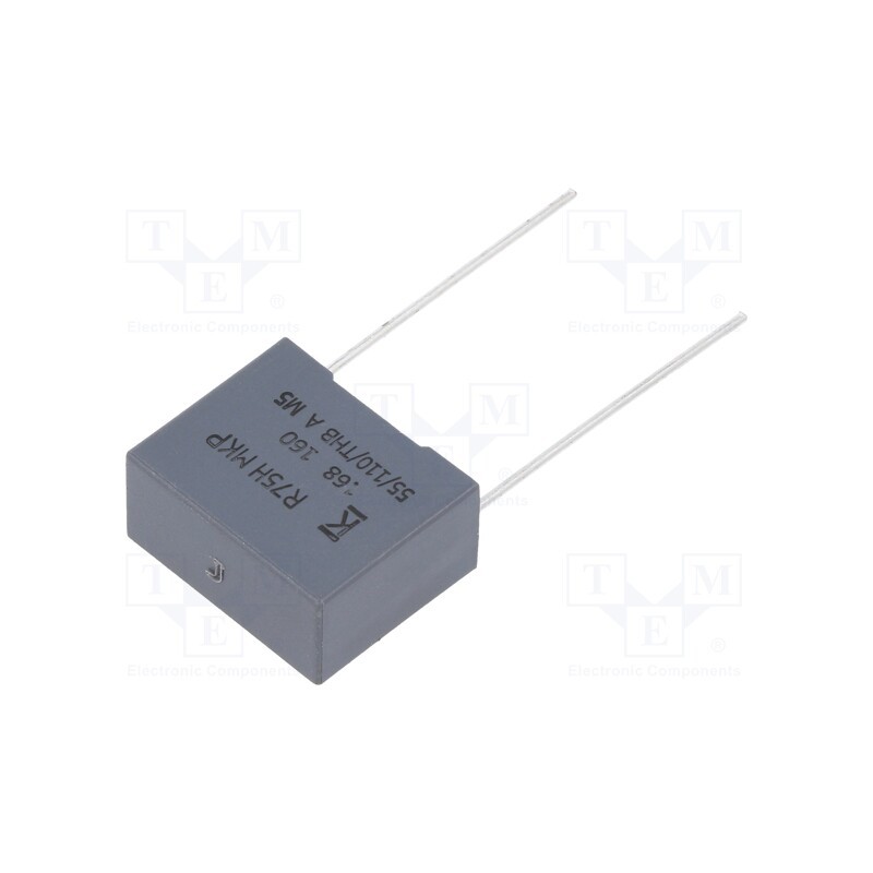 2 pcs x KEMET - R75GI368050H0J - Capacitor: polypropylene, 680nF, 18x8.5x14.5mm, THT, ±5%, 15mm