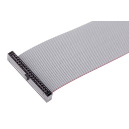 1 pcs - Samtec FFSD Series Flat Ribbon Cable, 40-Way, 1.27mm Pitch, 203.2mm Length, Tiger Eye IDC to Tiger Eye IDC