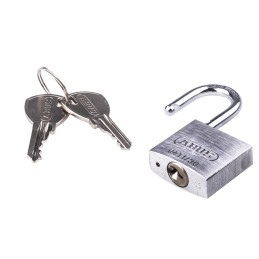 1 pcs - ABUS 64TI Key Weatherproof Titanium Weatherproof Padlock, 5mm Shackle, 30mm Body