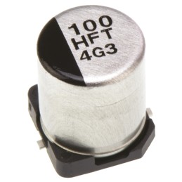 50 pcs - Panasonic 100μF Aluminium Electrolytic Capacitor 50V dc, Surface Mount - EEEFTH101XAP