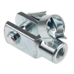 1 pcs - RS PRO Steel M5 x 0.8 Clevis, 26mm x 10mm