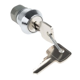 1 pcs - Euro-Locks a Lowe & Fletcher group Company Camlock, 13mm Panel-to-Tongue, 20.1 x 17.6mm Cutout, Key Unlock
