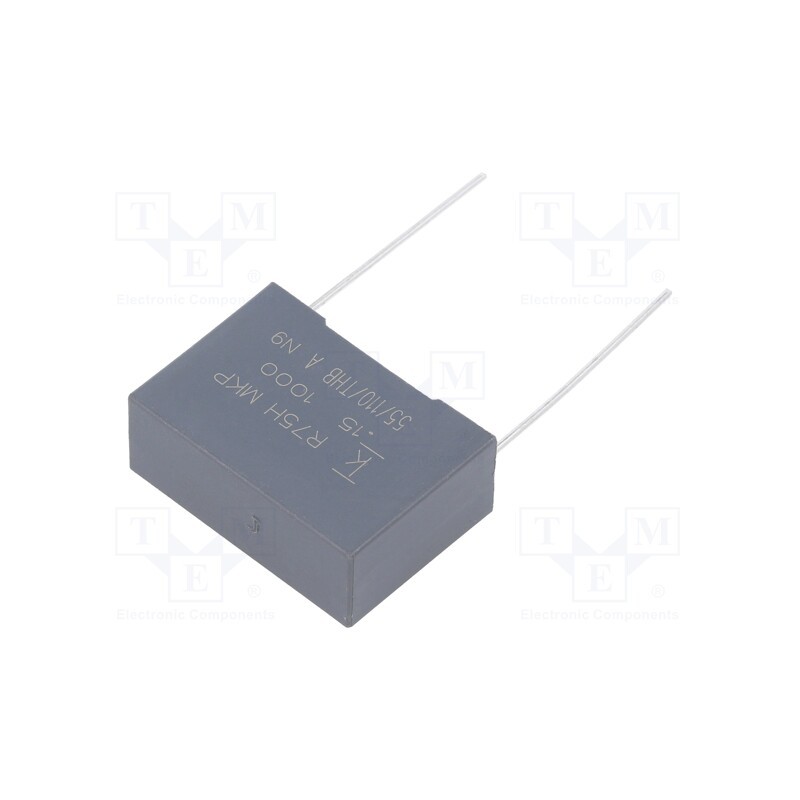 2 pcs x KEMET - R75QN315050H0J - Capacitor: polypropylene, 150nF, 26.5x10x18.5mm, THT, ±5%, 22.5mm