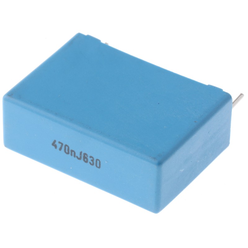 50 pcs - KEMET PHE450 Metallised Polypropylene Film Capacitor, 400 V ac, 630 V dc, ±5%, 470nF, Through Hole