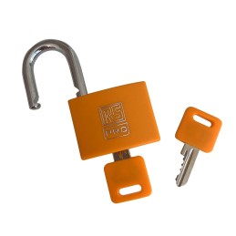 1 pcs - RS PRO Key Padlock, Keyed Alike, 6mm Shackle, 40mm Body