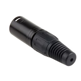 1 pcs - RS PRO Cable Mount XLR Connector, Male, 3 Way, Silver Plating