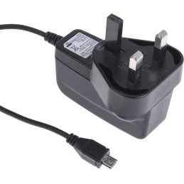 1 pcs - RS PRO 5W Plug-In AC/DC Adapter 5V dc Output, 1A Output
