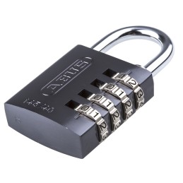 1 pcs - ABUS 145/40 Combination Weatherproof Aluminium, Steel Safety Padlock, 6mm Shackle, 40mm Body