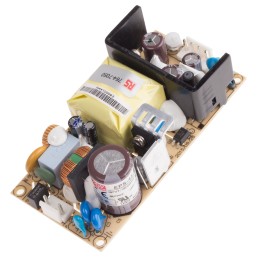 1 pcs - MEAN WELL Switching Power Supply, EPS-45-24, 24V dc, 1.9A, 45.6W, 1 Output, 127 - 370 V dc, 90 - 264 V ac