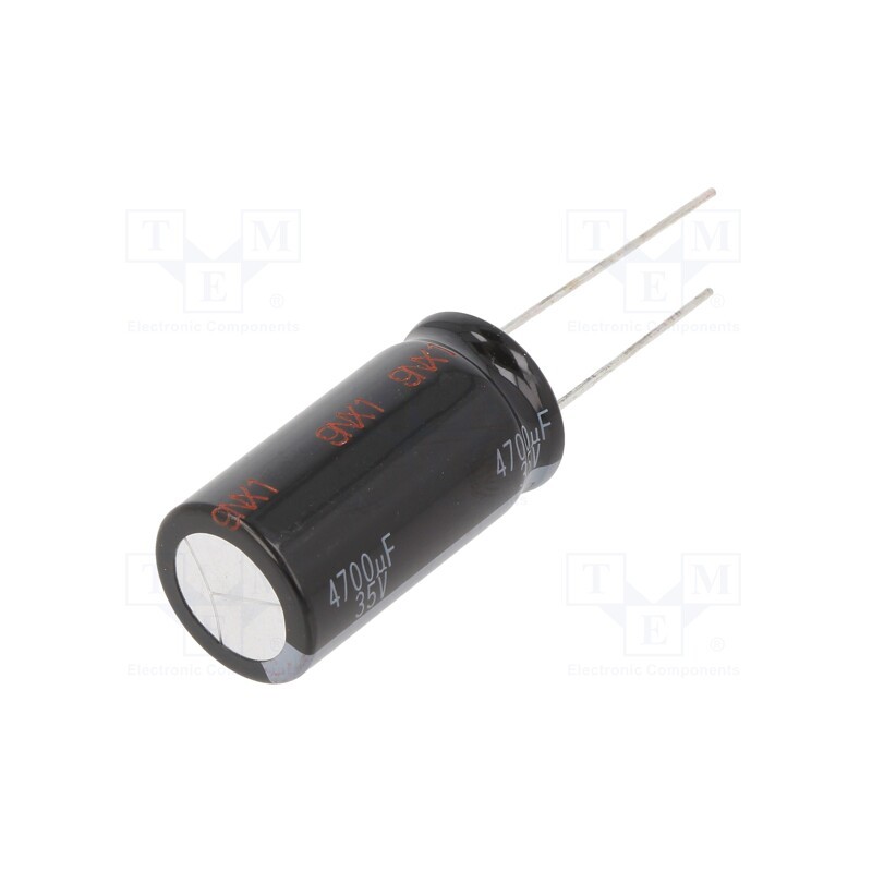 1 pcs x PANASONIC - EEUHD1V472 - Capacitor: electrolytic, THT, 4700uF, 35VDC, Ø16x31.5mm, ±20%, HD