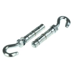 5 pcs - RawlPlug Steel Masonry Anchor M10 x 120mm, 16mm Fixing Hole