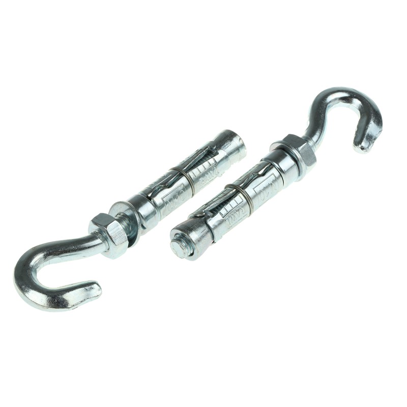 5 pcs - RawlPlug Steel Masonry Anchor M10 x 120mm, 16mm Fixing Hole