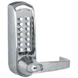 1 pcs - Steel Mechanical Brushed Code Lock