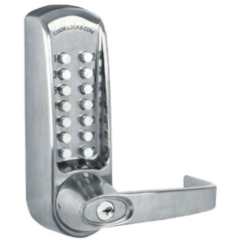 1 pcs - Steel Mechanical Brushed Code Lock