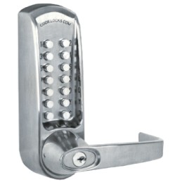 1 pcs - Steel Mechanical Brushed Code Lock