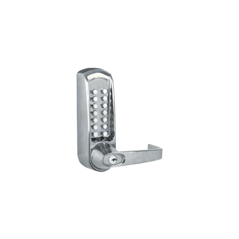 1 pcs - Steel Mechanical Brushed Code Lock