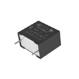 5 pcs - KEMET R53B Film Capacitor, 350V ac, ±10%, 4.7μF, Through Hole
