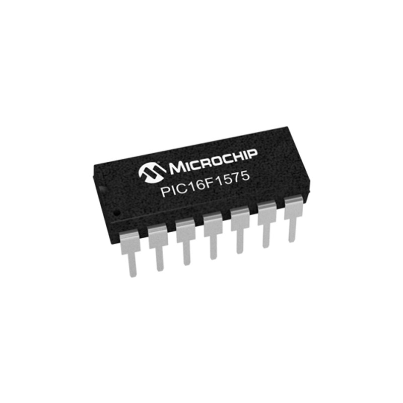 5 pcs - Microchip PIC16F1575-I/P, 8bit PIC Microcontroller, PIC16, 32MHz, 14 kB Flash, 14-Pin PDIP
