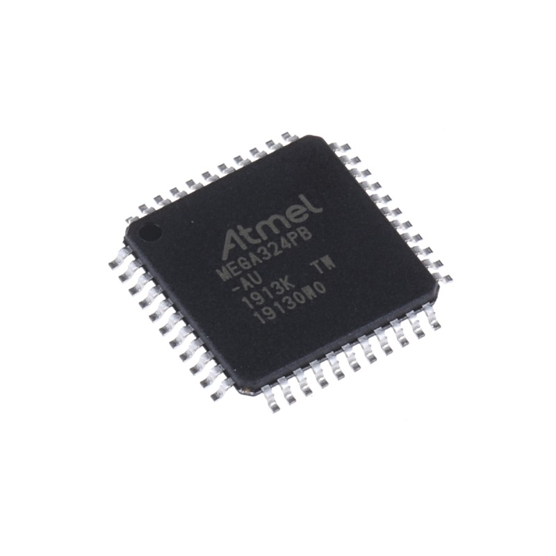 5 pcs - Microchip ATMEGA324PB-AU, 8bit AVR Microcontroller, ATmega, 20MHz, 32 kB Flash, 44-Pin TQFP
