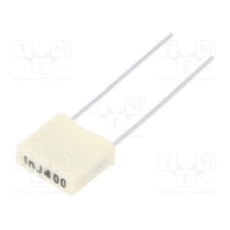 2 pcs x KEMET - R82MC1100Z350J - Capacitor: polyester, 1nF, 200VAC, 400VDC, 5mm, ±5%, 7.2x2.5x6.5mm