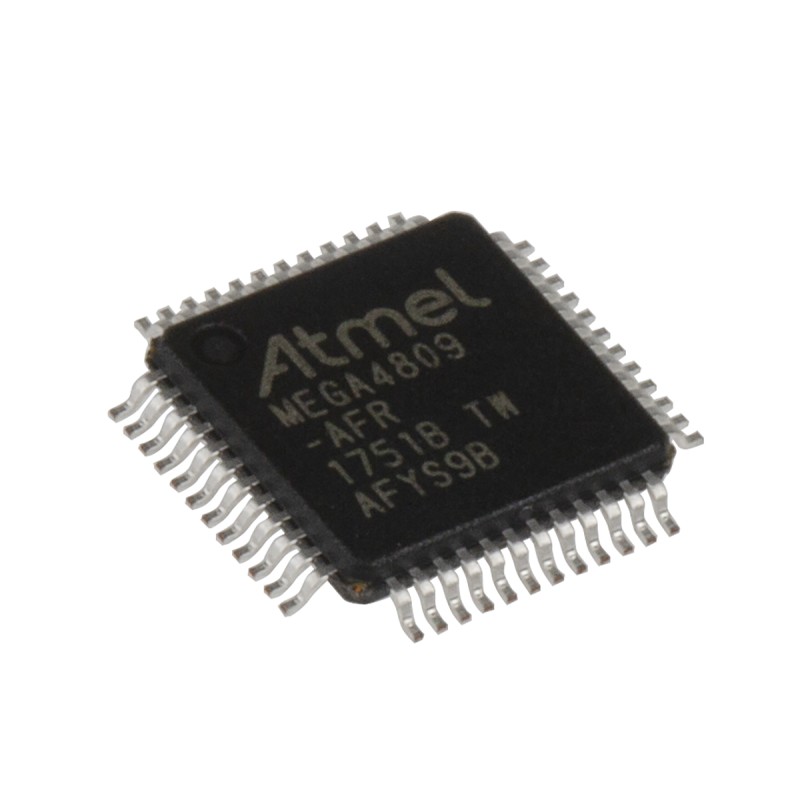 5 pcs - Microchip ATMEGA4809-AFR, 8bit AVR Microcontroller, ATmega, 20MHz, 48 kB Flash, 48-Pin TQFP