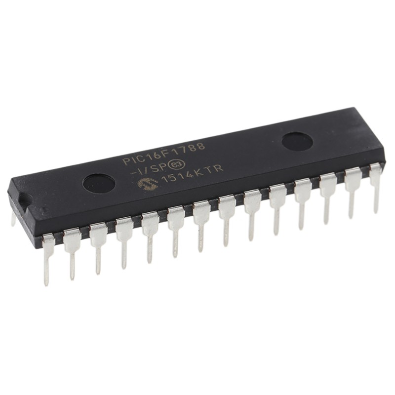 5 pcs - Microchip PIC16F1788-I/SP, 8bit PIC Microcontroller, PIC16F, 32MHz, 16384 words Flash, 28-Pin SPDIP