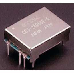 1 pcs - TDK-Lambda DC-DC Converter, ±12V dc/ 125mA Output, 9 - 18 V dc Input, 3W, Through Hole, +85°C Max Temp -40°C Min