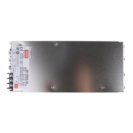 1 pcs - MEAN WELL DC-DC Converter, 24V dc/ 40A Output, 19 - 72 V dc Input, 1000W, Rack Mount, +60°C Max Temp -20°C Min