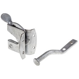 1 pcs - RS PRO Steel Gate Latch, 110 x 49 x 51mm