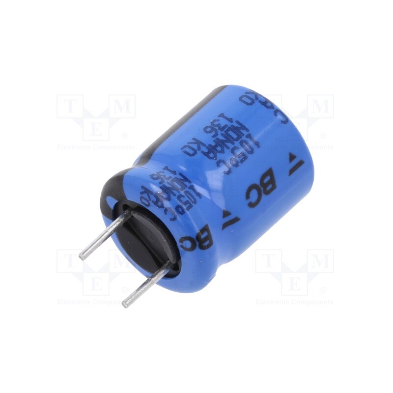 1 pcs x VISHAY - MAL213661101E3 - Capacitor: electrolytic, THT, 100uF, 50VDC, Ø10x12mm, Pitch: 5mm