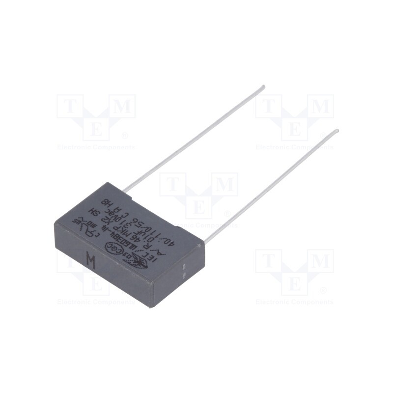 2 pcs x KEMET - R463I21004001M - Capacitor: polypropylene, 10nF, 18x5x11mm, THT, ±20%, 15mm, 630VDC