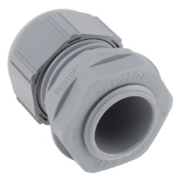 1 Bag of 5 - Lapp SKINTOP Series Grey Polyamide Cable Gland, M20 Thread, 6mm Min, 13mm Max, IP66, IP68, IP69