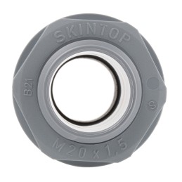 1 Bag of 5 - Lapp SKINTOP Series Grey Polyamide Cable Gland, M20 Thread, 6mm Min, 13mm Max, IP66, IP68, IP69