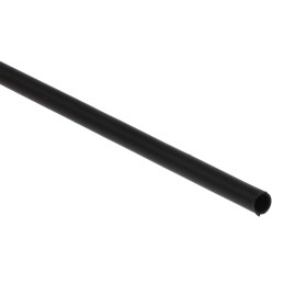 1 pcs - TE Connectivity Heat Shrink Tubing, Black 1.6mm Sleeve Dia. x 1.2m Length 2:1 Ratio, RNF-100 Series