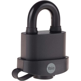 1 pcs - YALE Padlock Weatherproof Padlock, 9mm Shackle, 53mm Body