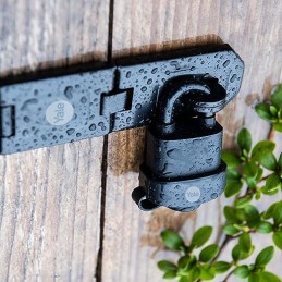 1 pcs - YALE Padlock Weatherproof Padlock, 9mm Shackle, 53mm Body