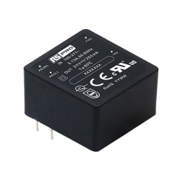 1 pcs - RS PRO Embedded Switch Mode Power Supply SMPS, 24V dc, 208mA, 5W, 85 - 305 V ac, 100 - 430 V dc Input