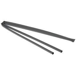1 pcs - TE Connectivity Heat Shrink Tubing, Black 6.4mm Sleeve Dia. x 1.2m Length 2:1 Ratio, RNF-100 Series
