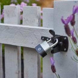 1 pcs - YALE Padlock Brass, Steel Steel Padlock, 9.5mm Shackle, 56mm Body