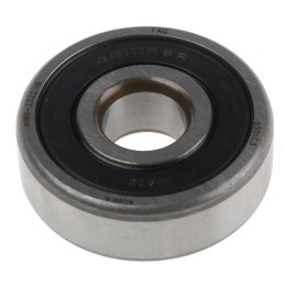 1 pcs - FAG 6301-2RSR-C3 Single Row Deep Groove Ball Bearing- Both Sides Sealed 12mm I.D, 37mm O.D