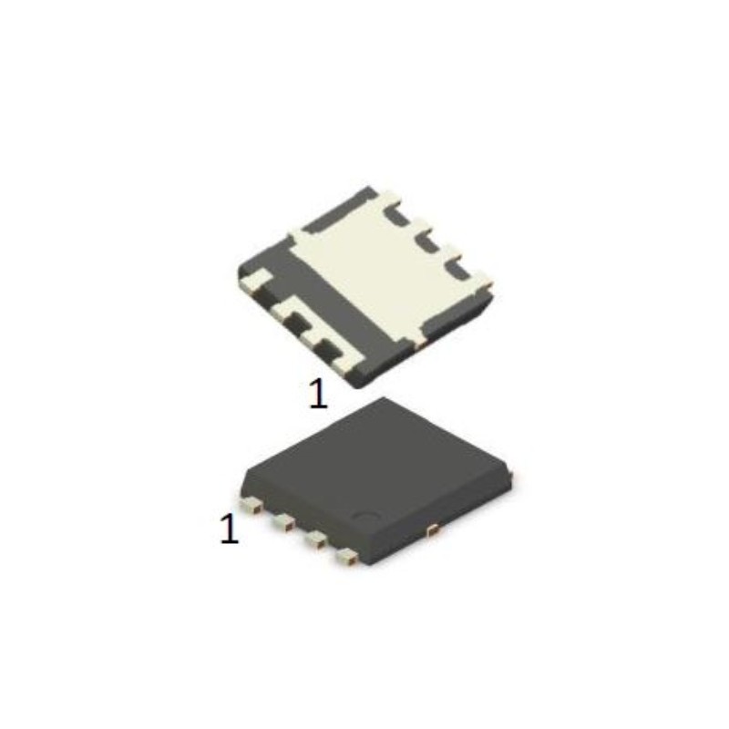 5 pcs - Dual N-Channel MOSFET Transistor & Diode, 100 A, 40 V, 8-Pin SuperSO8 5 x 6 Infineon IPC100N04S5L1R1ATMA1
