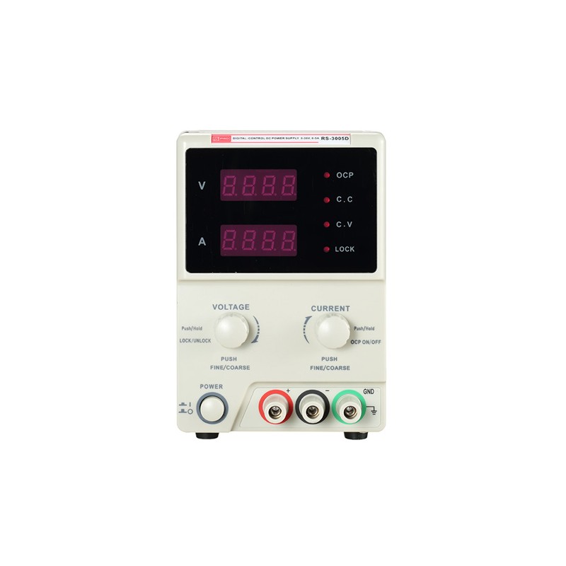 1 pcs - RS PRO Digital Bench Power Supply, 0 - 30V, 0 - 5A, 1-Output, 150W - UKAS Calibrated